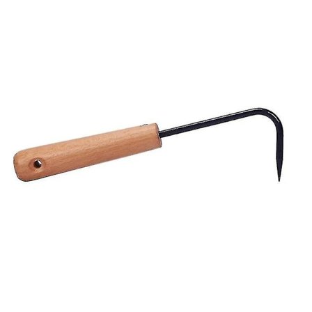 Puinen kahvainen yksittäinen kynsijuurikoukku rikkakasvien poistoon