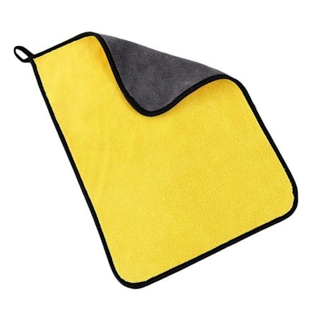 Mikrofiberhandduk Rengöring Torkduk GUL 30&30CM