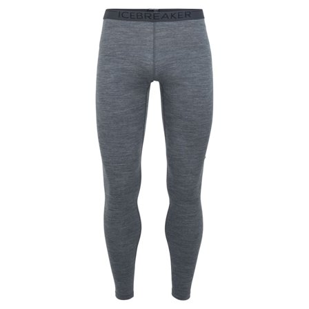 Icebreaker Men's 200 Oasis Leggings Men base layer trousers Grey S