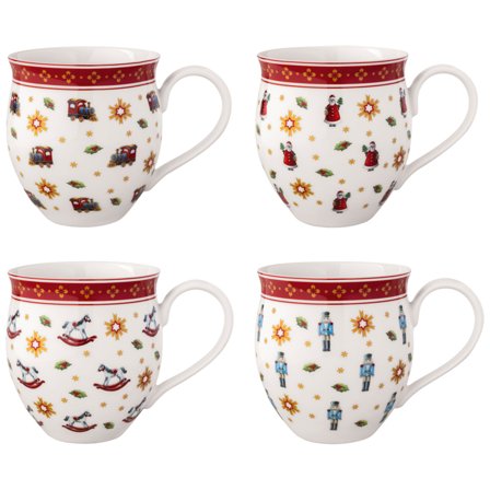 Villeroy & Boch Toy's Delight Jubilæumskrus, 4 stk. - Mix | KitchenOne