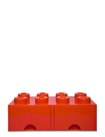 LEGO STORAGE Lego Brick Drawer 8 - Red - 50X 25X 18CM
