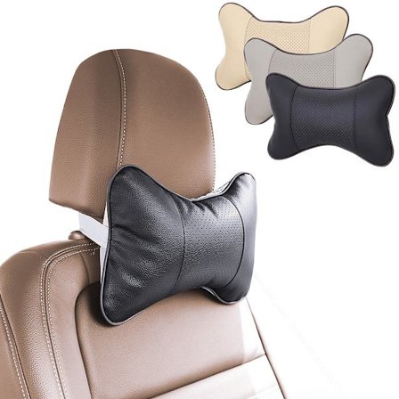 Niskatuki / Niskatyyny - Tyyny autoon, musta