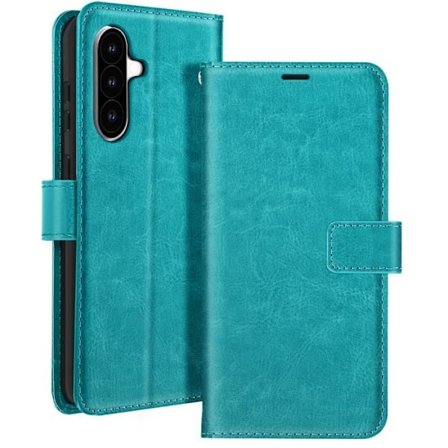 Etui Tegnebog - Mayaxess - Samsung Galaxy A56 - Øko-læder - Aftagelig Rem - Video Støtte