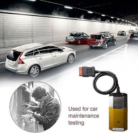 TCS CDP Pro OBD2 Bluetooth-skanner, gull, spenningsmåler