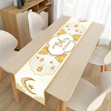 EID Mubarak Dugtøj Ramadan Bordløber STYLE 4 STYLE 4