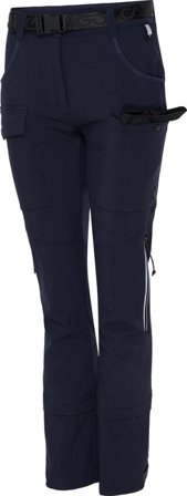 Catago Women's Trainer Pants Women hiking trousers Blue 42