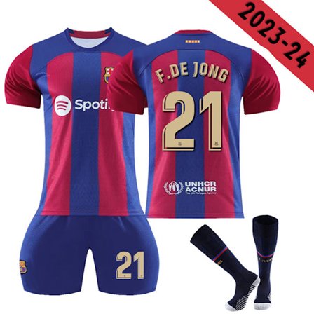 2023-2024 Barcelona Home Kids Football paita