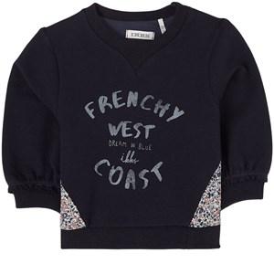 Kids - IKKS Dark Blue Graphic Sweatshirt 18 Months - Jumpers and knitwear - 18 months - Blue - Mädchen