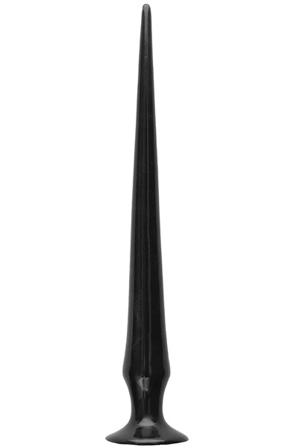 Ass Spike Dildo Black 50 cm Extra lång analdildo - Blushme.se