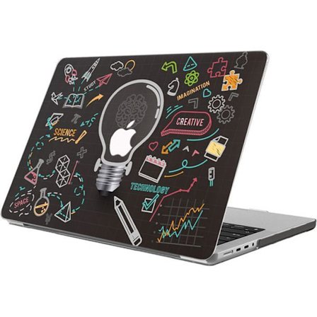 Beskyttelsescover - Booling - til MacBook Air 13 Tommer - Hårdt - Skridsikkert - Pære-mønster