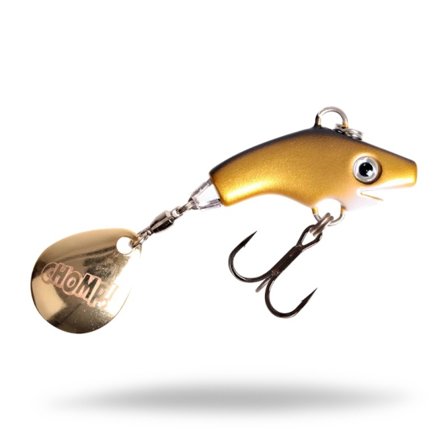 Pig Jig Spin, 15g - Golden Shiner -Gold