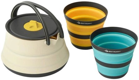 Sea To Summit Frontier UL Collapsible Kettle Cook Set 2Person 3-piece