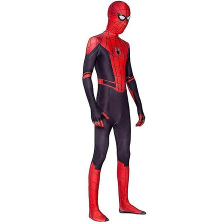 Marvel Jumpsuit Kostyme Voksen Barn Halloween Antrekk _l Spiderman Menn 160