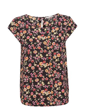 Onlnova Lux S/S Top Aop Ptm Patterned ONLY