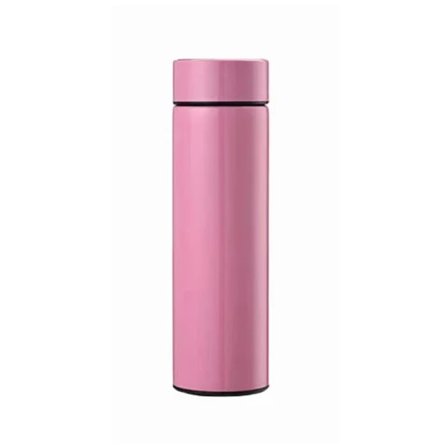 Termos 500ml med LED Temperaturdisplay – Rosa