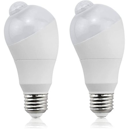 5W E27 LED Pære PIR Infrarød Bevægelsessensor E27 Edison Skrue Natlys Automatisk Til/Fra Til Have