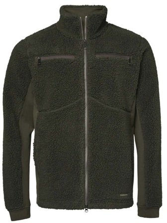Chevalier Root Wool Pile Jacket Men Midnight Pine