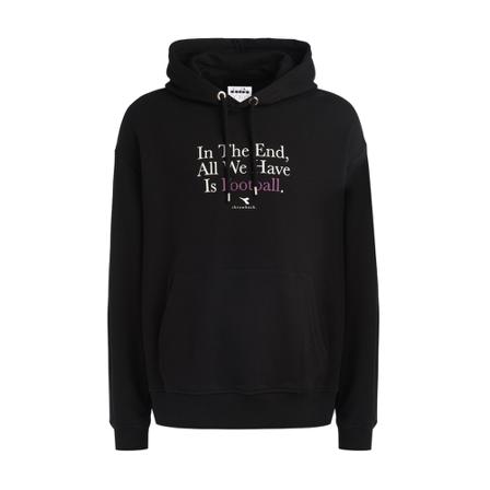 Diadora, Hoodies Czarny, Mężczyzna, Rozmiar: M