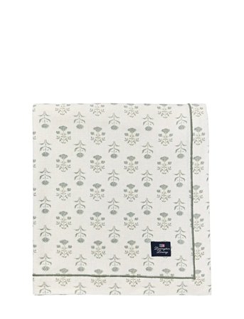 Lexington Home | Floral Printed Organic Cotton Tablecloth | 180X180
