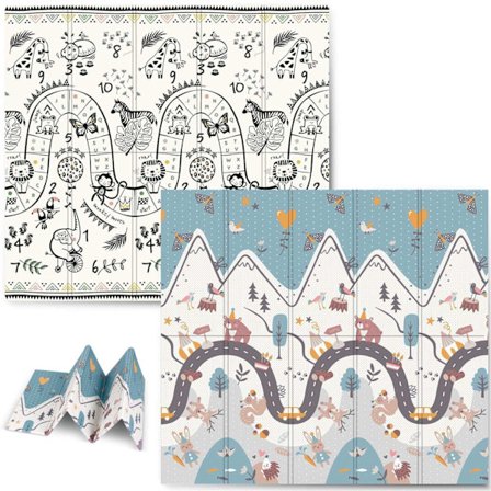 Sammenfoldelig legemåtte Nukido NK-340, 200 x 180 x 1 cm