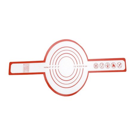 Silikone Bagemåtte Bageri Ovn Pad RØD