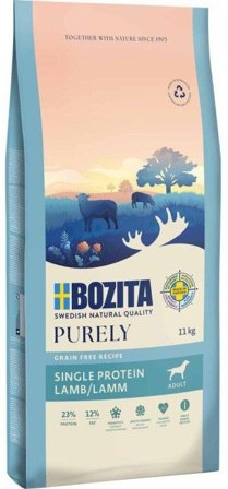 Bozita Dog Purely Adult Lamb 11 kg