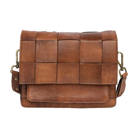 Re:designed Crossbody Saga Brun, Dame Skuldertasker, Størrelse: ONE Size