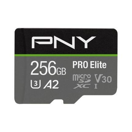 PNY PRO Elite - flashminnekort - 256 GB - microSDXC UHS-I