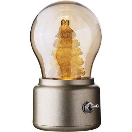 Julgran Bordslampa Retro Bulb Lampa LED Glas Tab