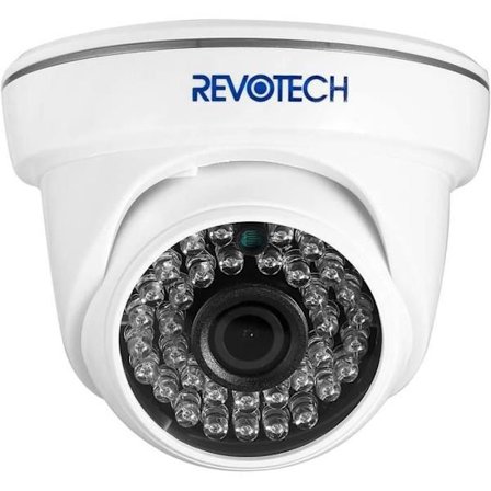 IP-säkerhetskamera - REVOTECH - HD 3MP - IR-nattvision - Dubbel kodning H.265/H.264 - Inomhus