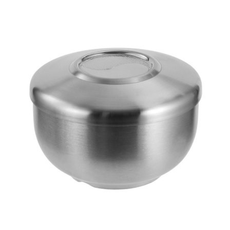 Moderne rustfri stålbolle rustfritt stål - sølv