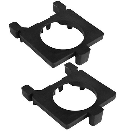 1 par LED-lamphållare för bil, adaptersocklar, bas för Ford Focus 2 Fiesta MK2 H7 halogen uppgradering till LED-basfäste