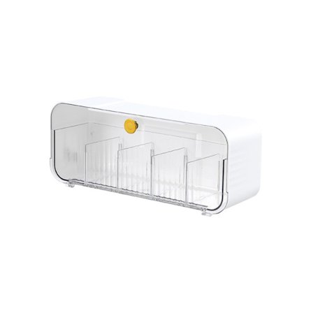 Vægmonteret Opbevaringsboks Undertøj Opbevaringsboks HVID