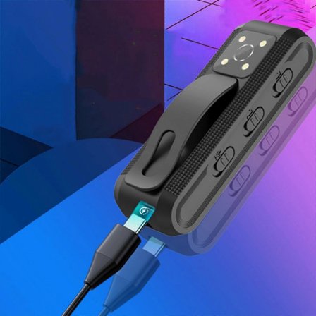 Mini Kamera Full HD 1080P Mikro Kroppskamera Mörkerseende DV Videobandspelare Röstinspelare Smart Hemmakamera[D]