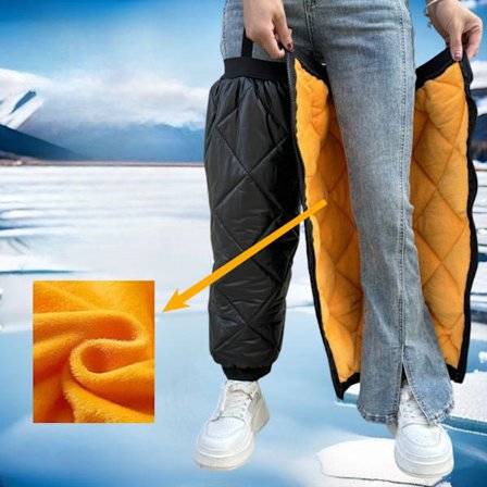 2 stk. Elektrisk Cykel Motorcykel Knæbeskyttere Varme Vinter Kørsel Vindtætte Benbetræk