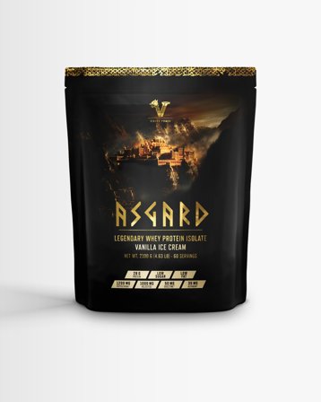 3 x Viking Power Asgard - 2,1 kg - Vanilla Ice Cream - Proteinpulver, Kosttillskott, Kosttillskott, Protein, Isolat
