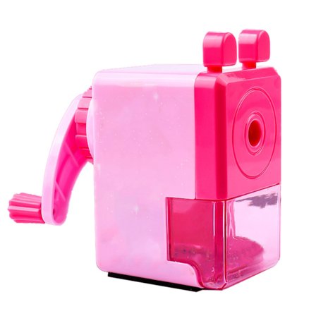 Blyantspidser Tegneserie Mønster Børn Grundskoleelever Håndsvinget Manuel Blyantspidser Hvid Sneprinsesse