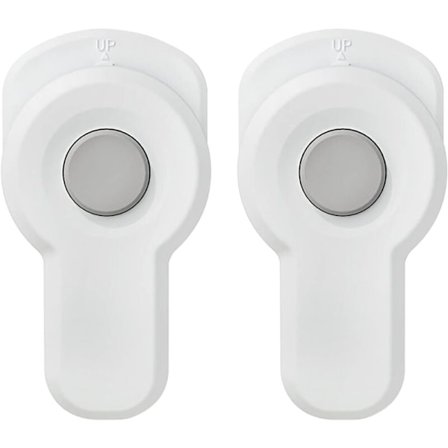 Lapsilukko uuniin 9,3 cm x 5 cm x 2,2 cm, 1/2 kpl Lämmönkestävä itseliimautuva lukko estää