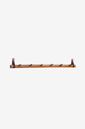 EKTA Living - Vaatenaulakko Rack 6 Dot, 80,5 cm - Luonnonväri - Piensäilytys - - Homeroom