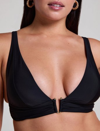 Hunkemöller Luna Ha Triangle - Black - S