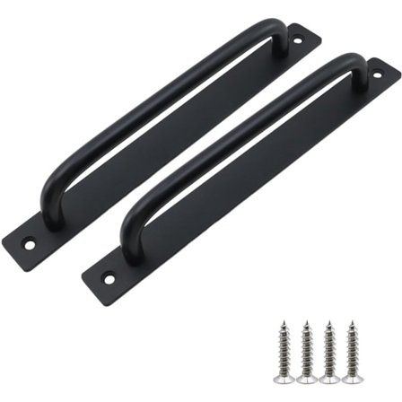 2 stk. - 210*25*36 mm - Dørhåndtag - Skabshåndtag - Aluminium dørhåndtag - Garderobehåndtag