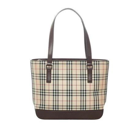 Burberry Vintage, Pre-owned Tote Bags Bruin, Dames, Maat:ONE Size