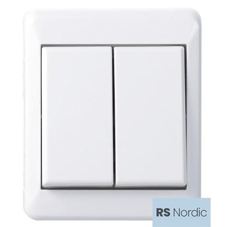 ELKO RS Nordic 1+1 bryter påvegg