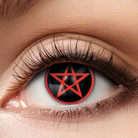 Pentagram Linssit Punaiset