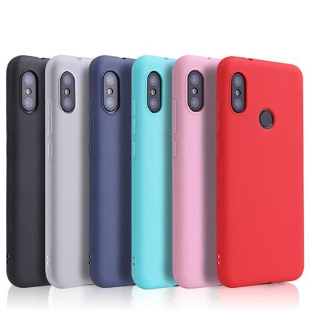 Xiaomi Mi A2 Lite Ultra-ohut silikonikotelo - enemmän värejä Blue