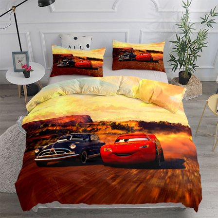 Tegneseriebiler Digitalt Trykk Dynesett