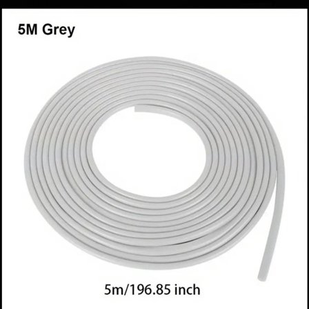 *Grå* Bildörrskydd Universal Bildörrkantsskydd List Gummilist Tätningslist Repskydd List för Bildörrar Grå