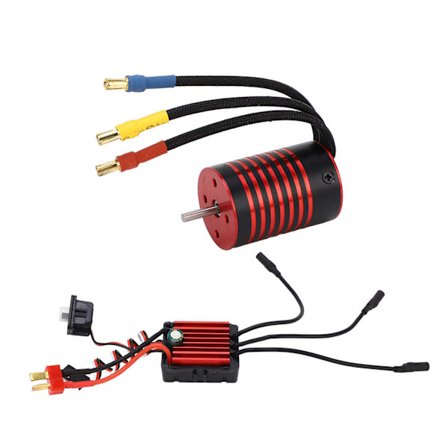 GTSKYTENRC 2838 Sensorløs Børsteløs Motor 35A Børsteløs Smart ESC Sensorløs Motor Combo til 1/14 1/16 RC Bil 3700KV
