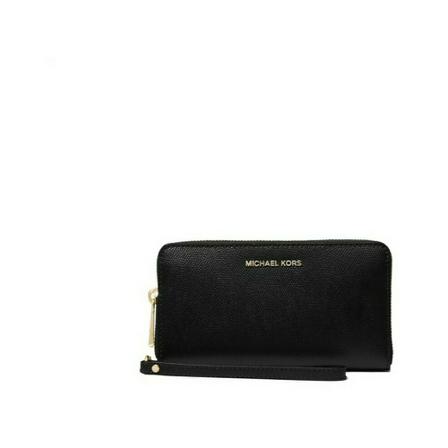 Michael Kors Large Smartphone Wristlet svart, Dam Plånböcker, Dam, Storlek: ONE SIZE