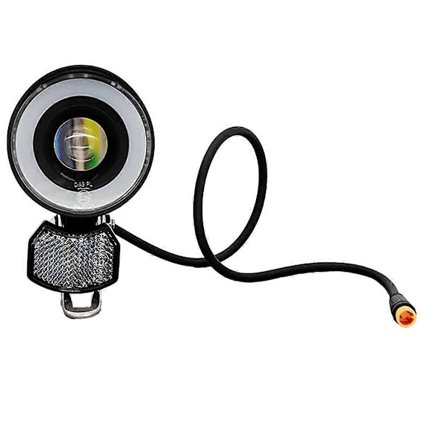 QD228 Sähköpolkupyörän torvi valo Ebike etuvalo Sähköpyörän torvi valo Sähköskootterin ajovalo